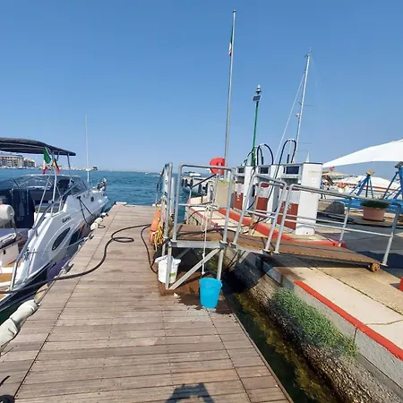 Floating House Barbana Reachable Only By Boat *